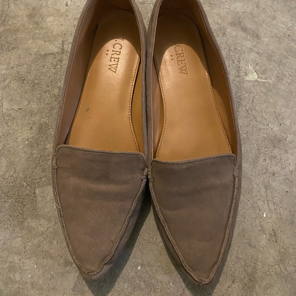 Jcrew pointed toe flat size 7.5